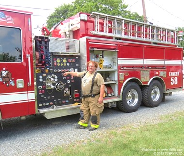 Hereford Fire Officer Dean Marks