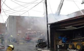 Slatington 2nd Alarm Damages Garages and Apartments