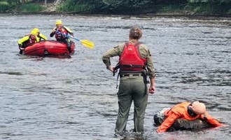 Newport Fire Company Conducts Multi-Agency Water Rescue Drill