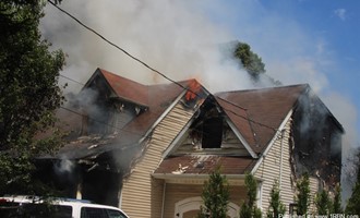 Grill Deemed Cause of Fully Involved House Fire in Brookhaven