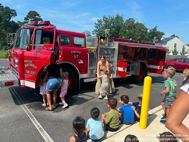 Firefighters Engage Young Learners in Safety Education Visit