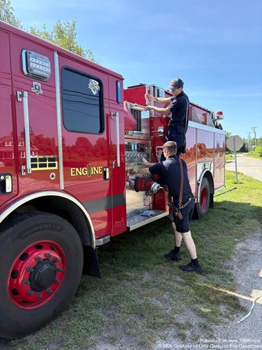 Little Compton Firefighters Strengthened Operational Skills