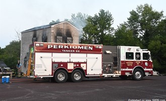 Perkiomen Conducts Live Burn Training at Skippack Fire Company