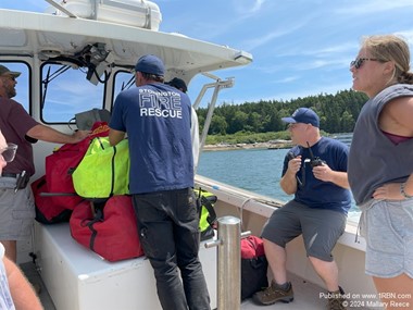 Structure Fire on Remote Maine Island
