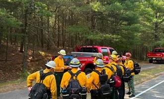 District 6 Hand Crew Supports Wildland Fire Operations