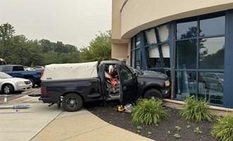 Pickup Truck into Norwich Medical Office