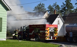 Mutual Aid Crews Responded to Vermont Fire