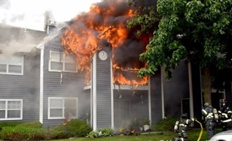Bay Shore Firefighters Assist at Islip Structure Fire