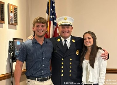 Syosset Welcomed Two New Fire Department Members