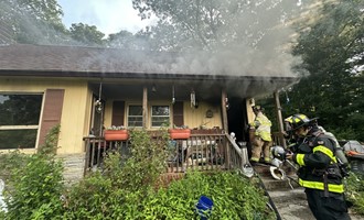 Mortlake Quickly Contains House Fire