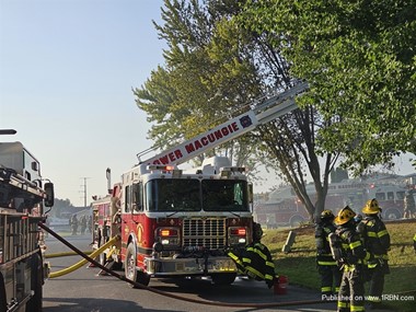 Squirt 81 of the Lower Macungie Fire Department