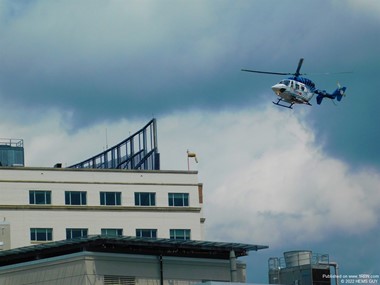 Pennstar helicopter on a flight