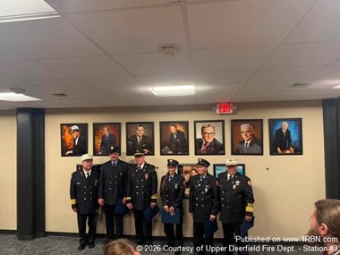Vineland Firefighters Receive Unit Citation for Rescue Operation