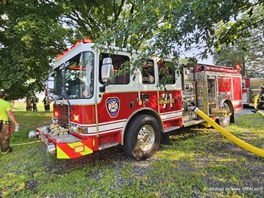 Engine 71 of the Red Hill Fire Company