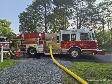 Engine 38-1 of the East Greenville Fire Company
