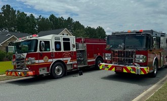 Mutual Aid Response to Residential Fire on Pampas Drive