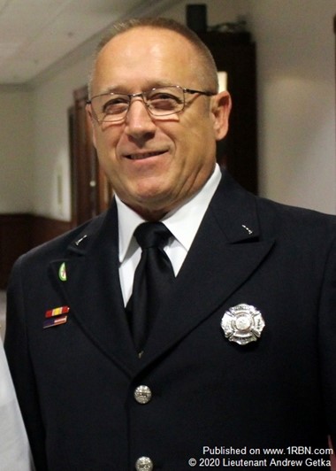 Reading Fire Department Lieutenant Retires