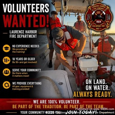 Laurence Harbor Fire Department Seeks New Volunteers