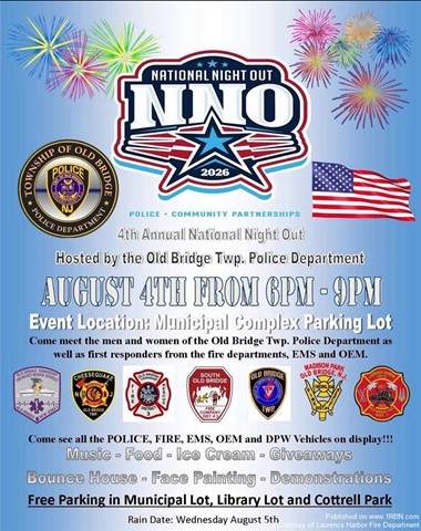 Laurence Harbor to Participate in National Night Out