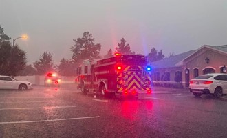 Wall Fire at Med Spa Contained, Lightning Strike Identified as Cause