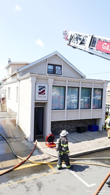Elmwood Park basement fire