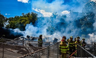 3rd Alarm Fire At Capital Combat Zone In Brunswick