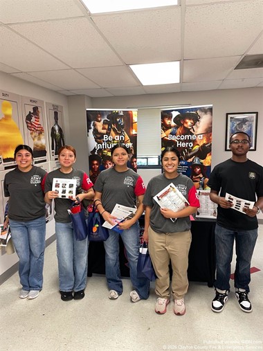 Engaging Future Responders at Community Recruiting Event