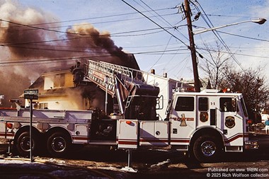 Super Bowl Sunday fire East Rutherford