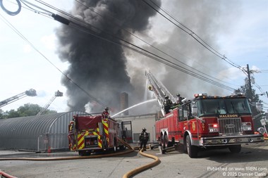 Haledon Ladder 1 And Woodland Park Engine 3