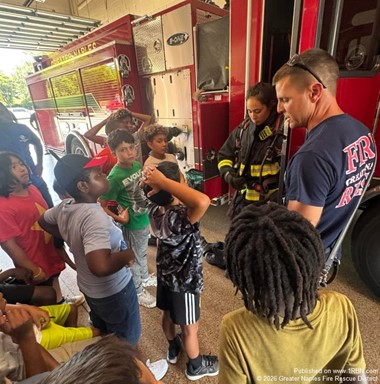 Inspiring Future Firefighters Through Station Visit