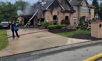 Tanker 5 Supports Regional Response During 3-Alarm Fire