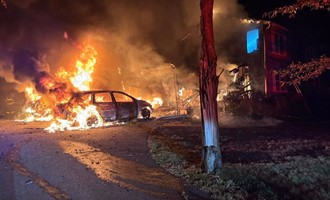 Providence Canteen Responded to Tiverton Third-Alarm Fire