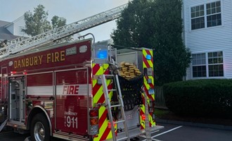 Second-Alarm Apartment Fire in Danbury Prompts Rescues and Displacements