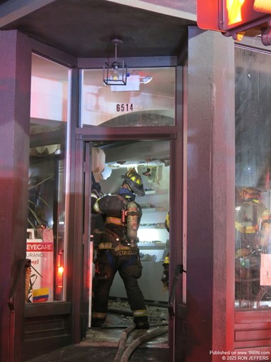West New York Building Fire