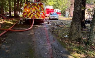Mutual Aid Unit Assisted at Fairview Avenue Fire