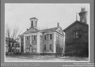 Westerly Fire Department Honored Early Fire Service Legacy