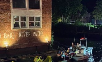 Mutual Aid Assisted with Pawcatuck River Vessel Recovery