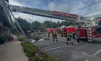 Commercial Structure Fire Contained in Newtown
