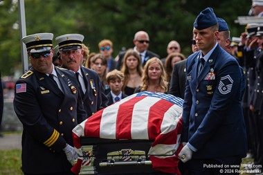LODD Funeral for Upper Gwynedd Twp Fire Dept Chief Jeff Tomczak