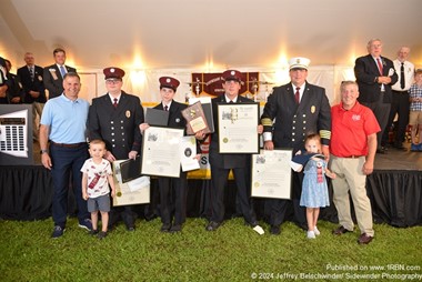Stuyvesant Firefighters Honored with Columbia County Firefighter of the Year Award
