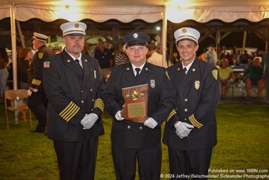 2024 Columbia County Firefighter of the Year Award for Life-Saving Actions