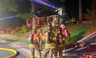 Exeter Crews Support Second Alarm Working Fire with RIT and Overhaul Operations in Wyomissing Borough