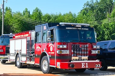Apparatus of the Connecticuit fire Academy