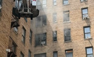 FDNY Battles Third-Alarm Fire in Bronx Apartment Building