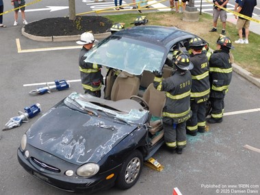 Saddle Brook demo at National Night out