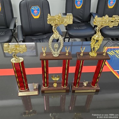 New Paltz Fire Dept. Trophies