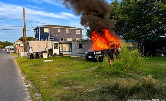 Portsmouth Firefighters Quickly Contain Pine Street Vehicle Fire