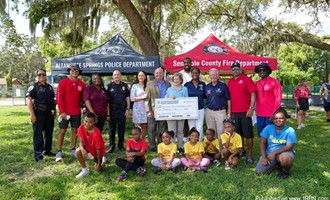 SEMINOLE COUNTY FIRE DEPARTMENT AND ALTAMONTE SPRINGS POLICE DEPARTMENT HOST 3rd  ANNUAL “BACK TO SCHOOL BASH” TO SUPPORT BOYS & GIRLS CLUBS IN SEMINOLE COUNTY