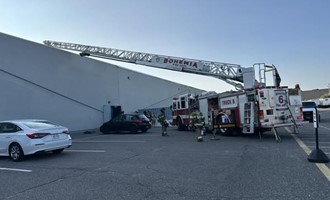 Firefighters Locate Broken Gas Line at Bohemia Warehouse