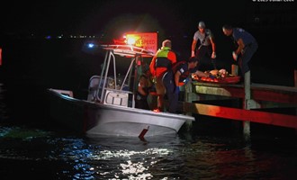 Melbourne Beach Volunteer Fire Marine 58  on call